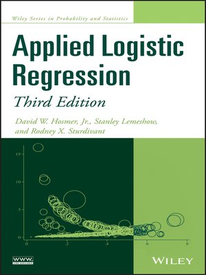 cover image of Applied Logistic Regression